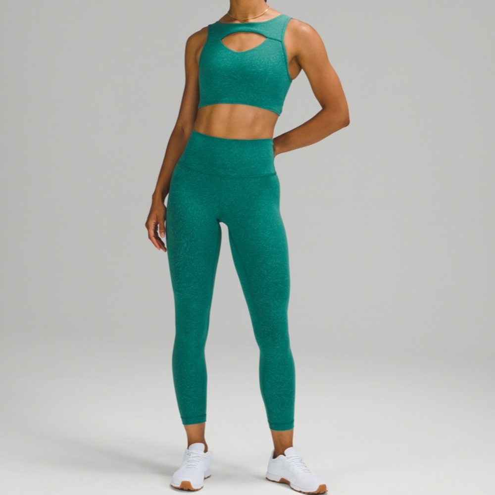 Crunch Teal Lagoon Lululemon Set